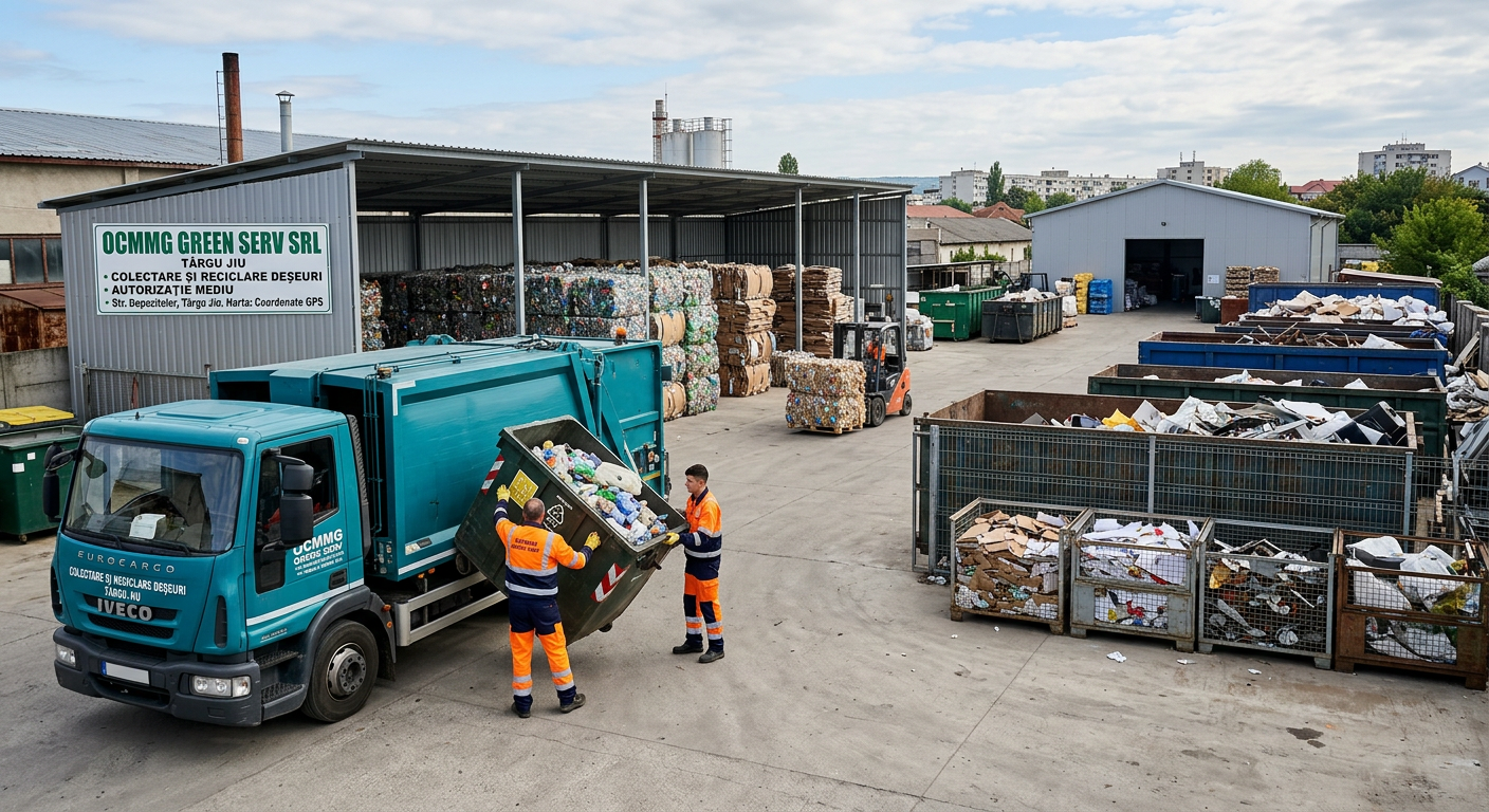 Colectare și Reciclare Deșeuri Târgu Jiu - OCMMG GREEN SERV