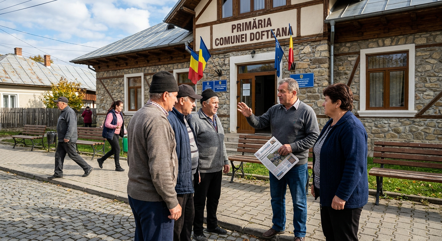 Litigiu și controverse la Primăria Dofteana: Achiziție de 148.000 euro